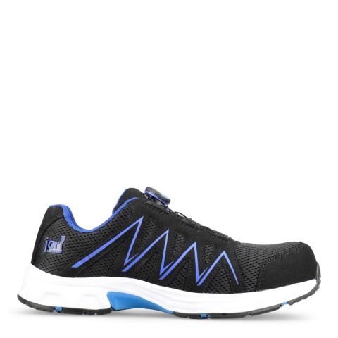 ELTEN JO SPEEDY BOA® BLACK-BLUE LOW vernesko. Med BOA® Fit-system